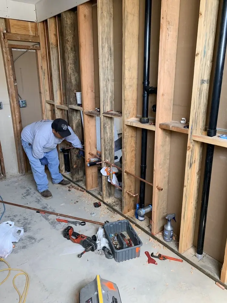Commercial rough-in plumbing for Gas Line Repair in Old Field